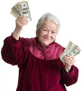 Стикер стоковые бабушки - 3