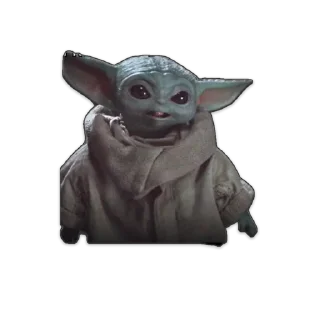 Стикер baby yoda - 4