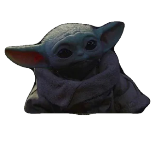Стикер baby yoda - 2
