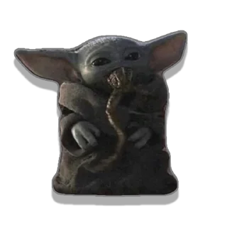 Стикер baby yoda - 3