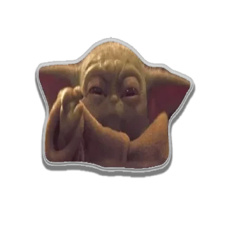 Стикер baby yoda - 8