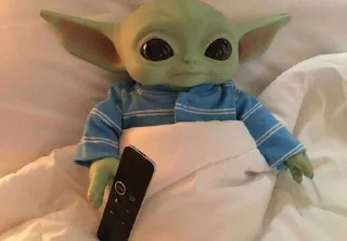 Стикер baby yoda - 9