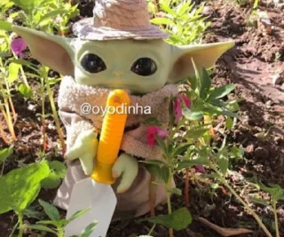 Стикер baby yoda - 6