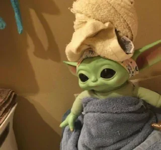 Стикер baby yoda - 5