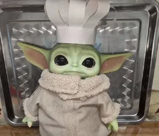 Стикер baby yoda - 0