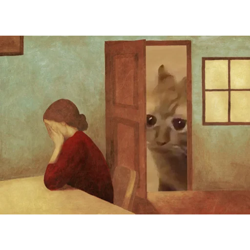 млекопитающее комнатный живопись