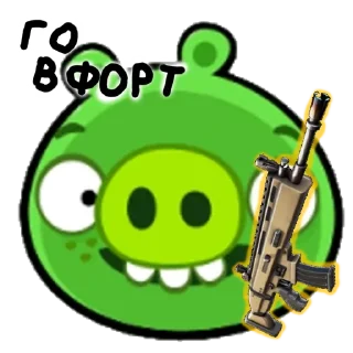 Sticker ross_the_pig - 6