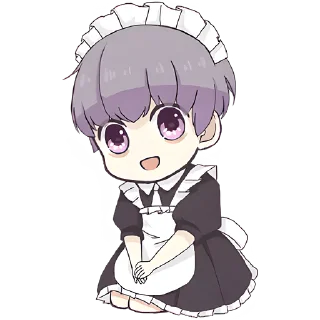 Sticker Тяжёлые будни Рикки @Nyasticks - 9