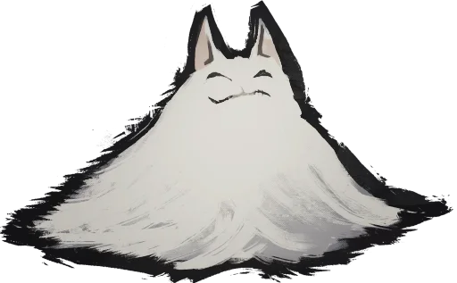 эскиз искусство животное