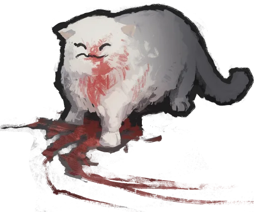 живопись животное эскиз