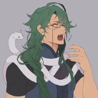 Sticker Б.А.Й Ч.Ж.У @itsgensharts - 0