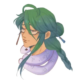 Sticker Б.А.Й Ч.Ж.У @itsgensharts - 1