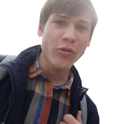 person human face clothing