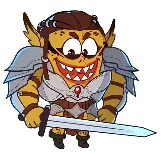 Sticker balduriki - 1