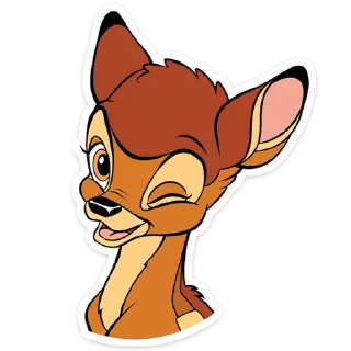 Стикер Бемби :: @stickroom - 9