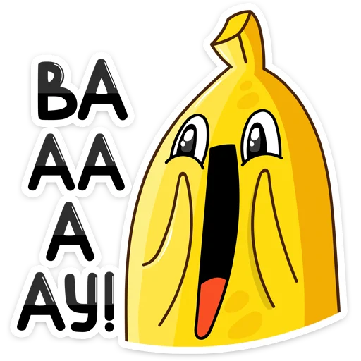 Стикер Бананос от @stickers_vk - 2
