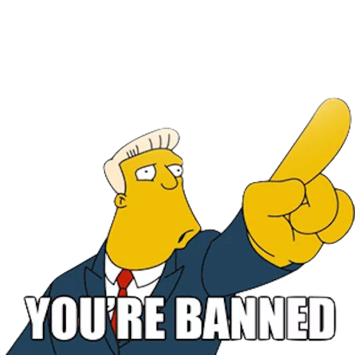 Sticker Ban By Giomaria 2 for Commodore Zone - 1