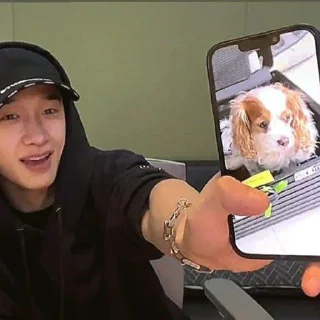 Sticker ☄ bang chan bs by @xeaqq - 3