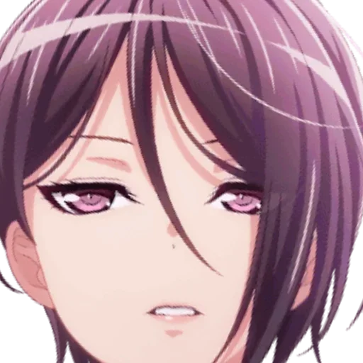 anime cartoon human face