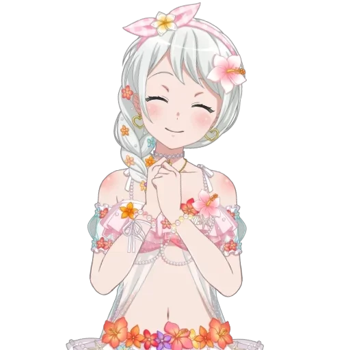 anime cartoon human face