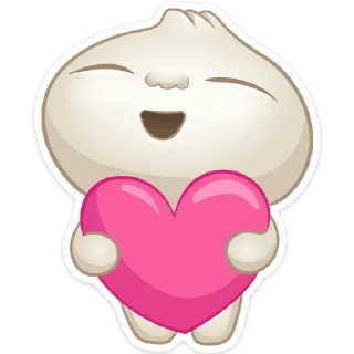 Стикер Пельмешка Бао (@TgSticker) - 6