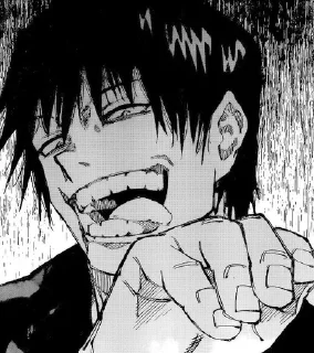 Sticker Fushiguro toji - 6