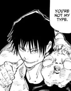 Sticker Fushiguro toji - 2