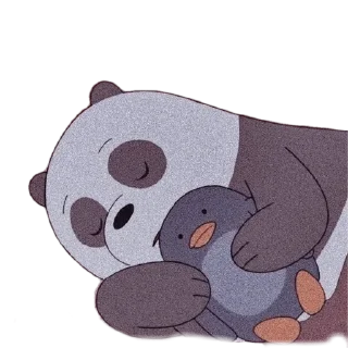 Стикер Bare Bears by @peach_artworld - 9