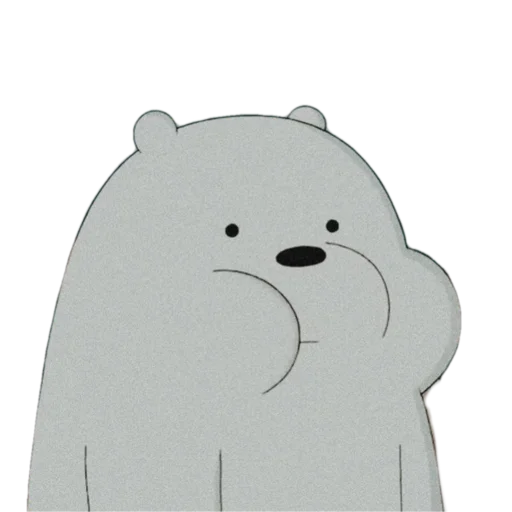 Стикер Bare Bears by @peach_artworld - 1