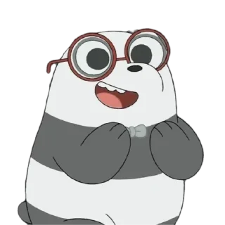 Стикер Bare Bears by @peach_artworld - 0