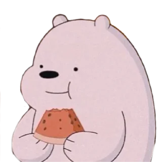 Стикер Bare Bears by @peach_artworld - 3