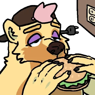 Sticker perro and friens - 5