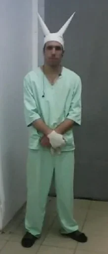 Человек одежда стена