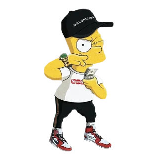 Стикер Bart | STICK4SV - 11