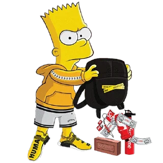 Стикер Bart | STICK4SV - 6