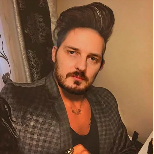 human beard human face person