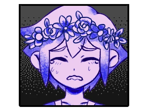 cartoon human face illustration