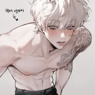 Sticker басяцу шалит @bassyatsu - 7