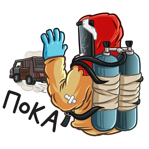 Стикер BattleRust - 10