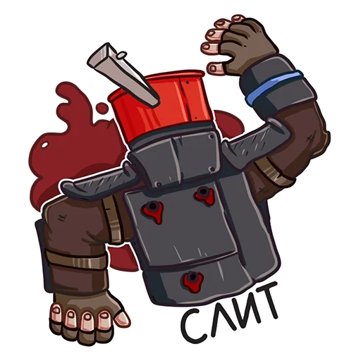 Стикер BattleRust - 8