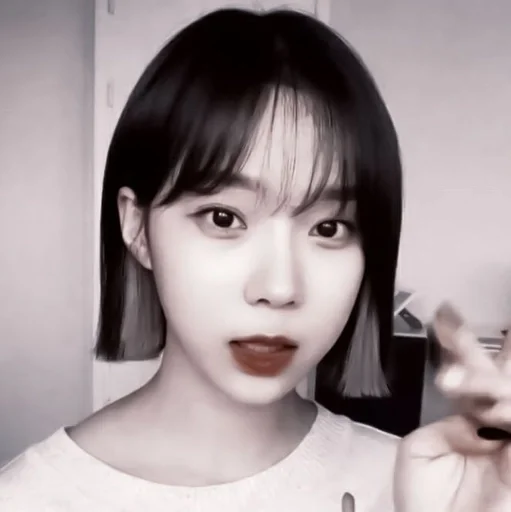 person human face lip