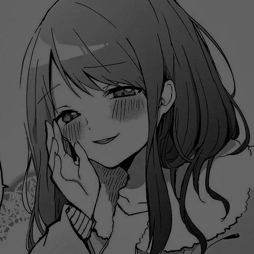 аниме иллюстрация эскиз