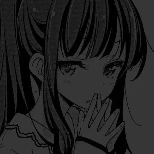 аниме мультфильм человеческое лицо