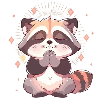 Sticker Енотики • @TgStickery - 6