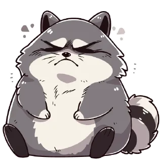 Sticker Енотики • @TgStickery - 2