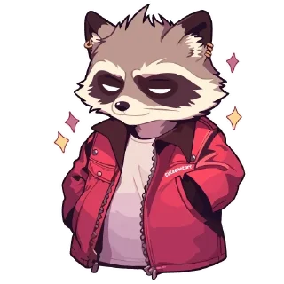 Sticker Енотики • @TgStickery - 1