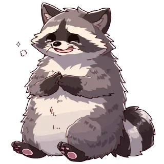 Sticker Енотики • @TgStickery - 9