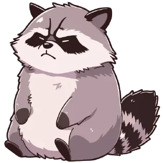 Sticker Енотики • @TgStickery - 10