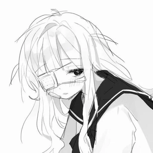 anime sketch illustration