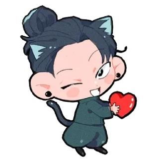 Sticker Магическая битва 
Взято из: @jjkhollow - 2